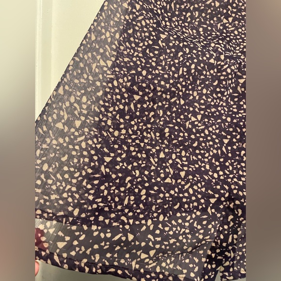 Esprit Purple Women’s Button Down Sheer Shirt Size XL - Picture 2 of 14